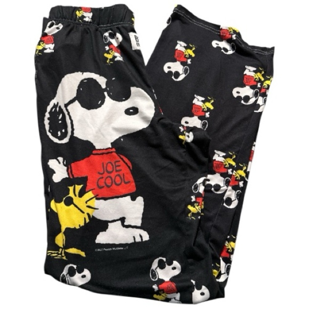 Peanuts Snoopy Joe Cool and Woodstock Soft Fabric Lounge Pants